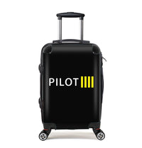 Thumbnail for Pilot & Stripes (4 Lines) Designed Cabin Size Luggages