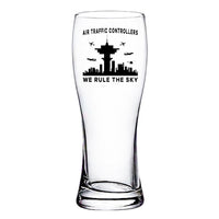 Thumbnail for Air Traffic Controllers - We Rule The Sky Designed Pilsner Beer Glasses