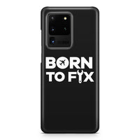 Thumbnail for Born To Fix Airplanes Samsung S & Note Cases
