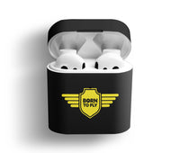 Thumbnail for Born To Fly & Badge Designed AirPods Cases