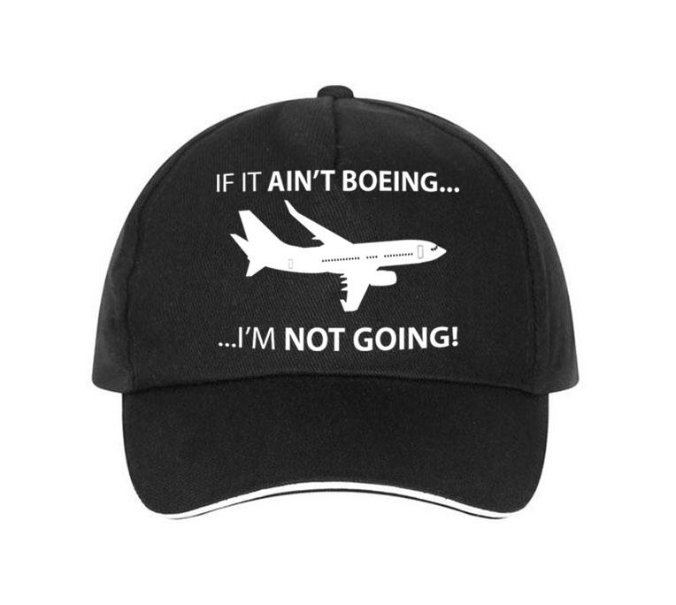 If It Ain't Boeing, I am not Going Hats Pilot Eyes Store Black 