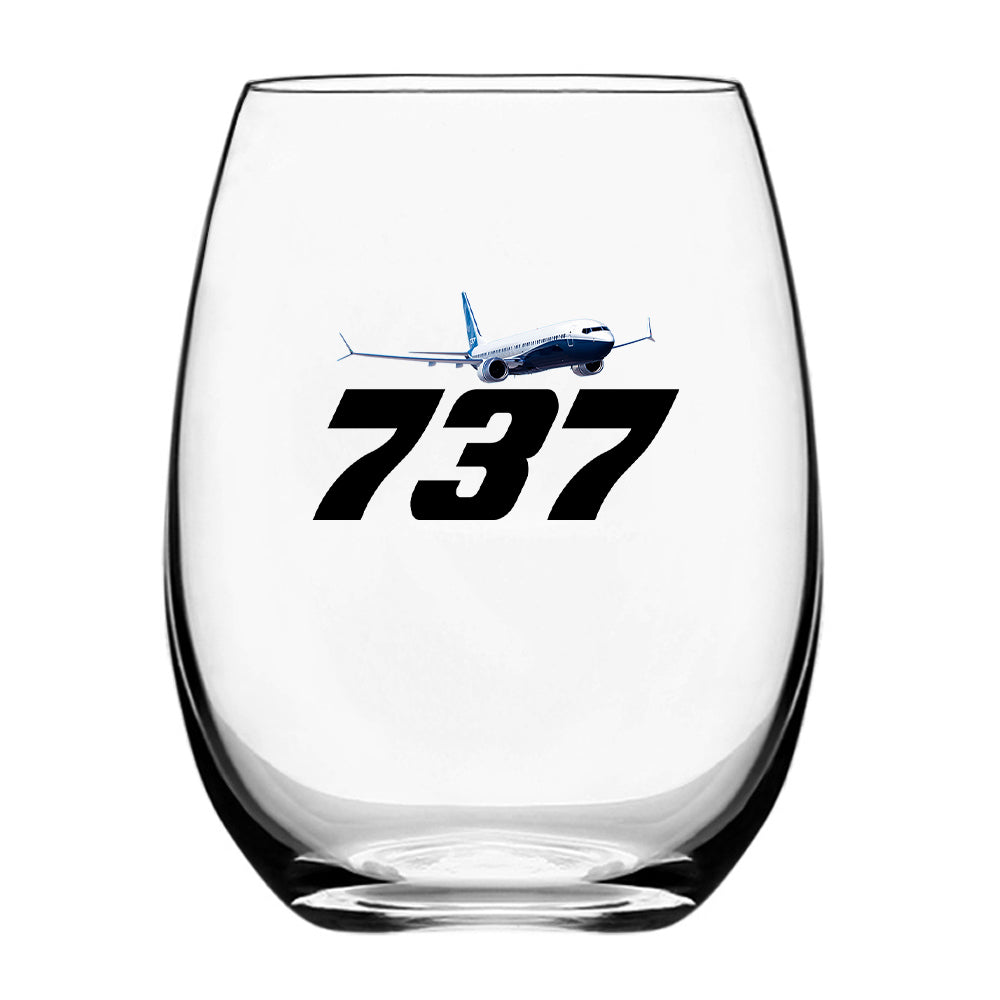 Super Boeing 737-800 Designed Water & Drink Glasses