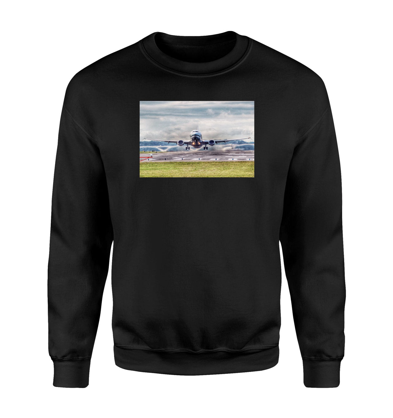 Departing Boeing 737 Designed Sweatshirts