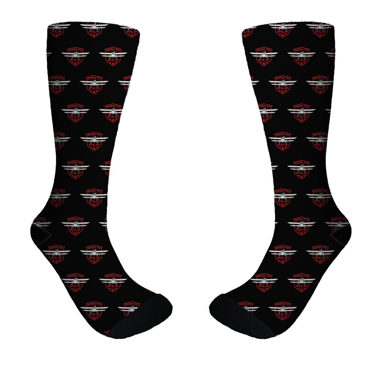 Born To Fly Designed Designed Socks