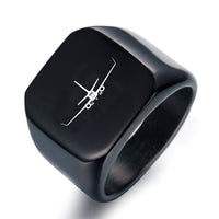 Thumbnail for Boeing 737-800NG Silhouette Designed Men Rings