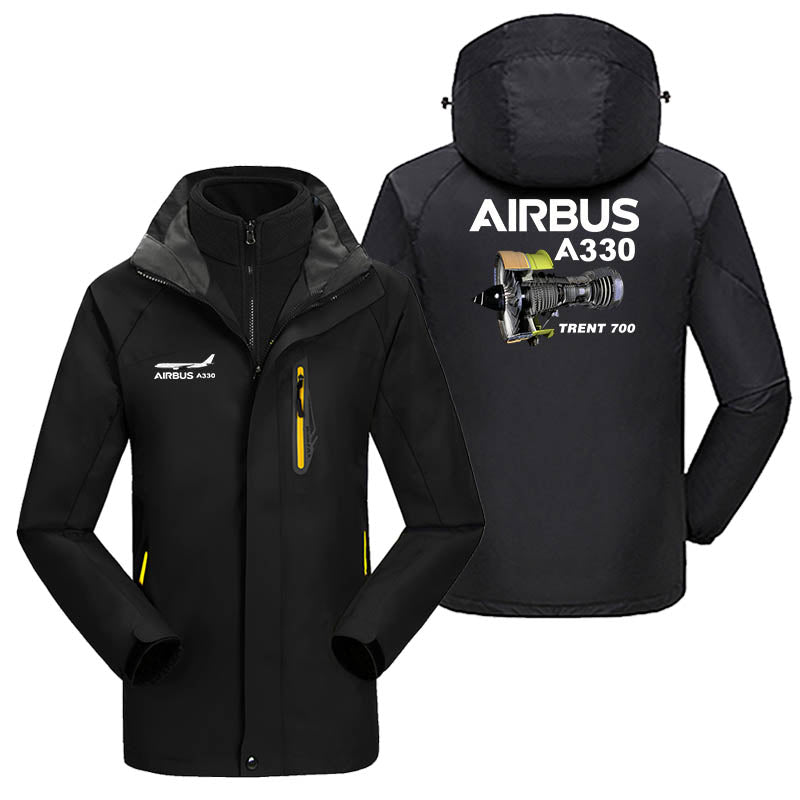 Airbus A330 & Trent 700 Engine Designed Thick Skiing Jackets
