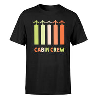 Thumbnail for Colourful Cabin Crew Designed T-Shirts