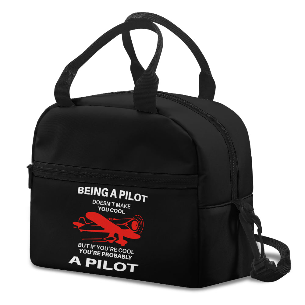 If You're Cool You're Probably a Pilot Designed Lunch Bags