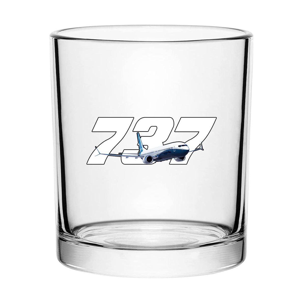 Super Boeing 737 Designed Special Whiskey Glasses