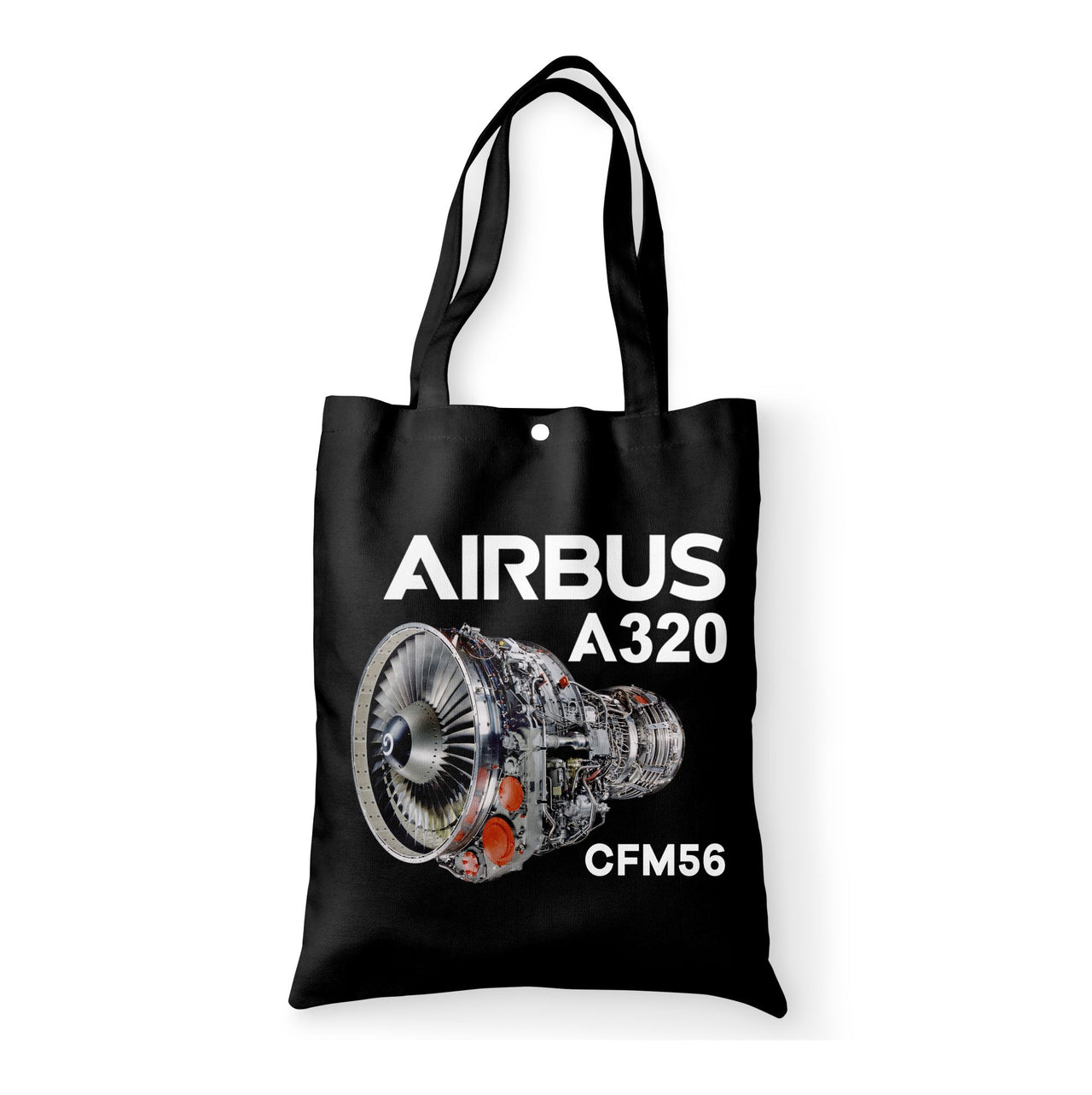 Airbus A320 & CFM56 Engine Designed Tote Bags
