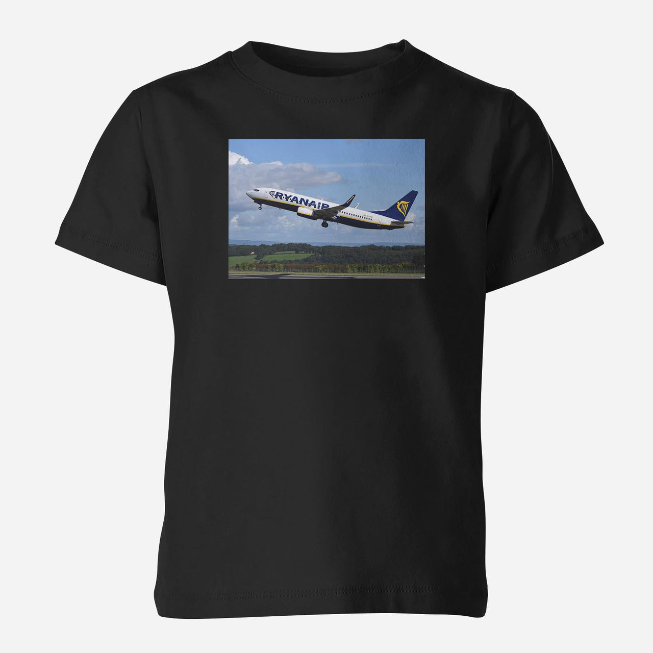 Departing Ryanair's Boeing 737 Designed Children T-Shirts