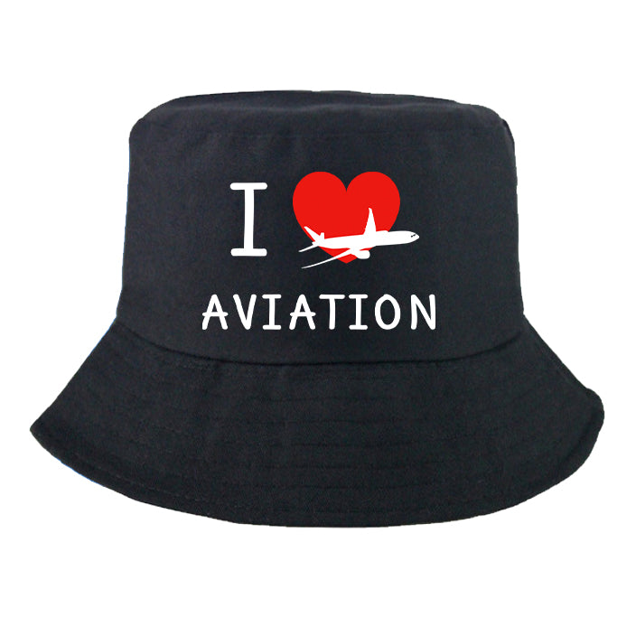 I Love Aviation Designed Summer & Stylish Hats