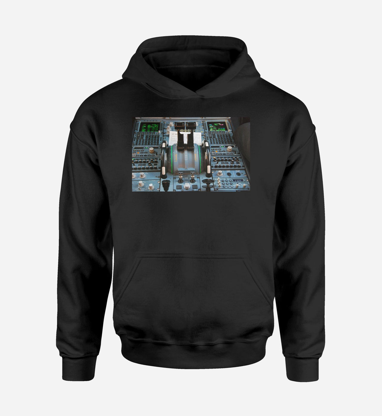 Airbus A320 Cockpit Designed Hoodies