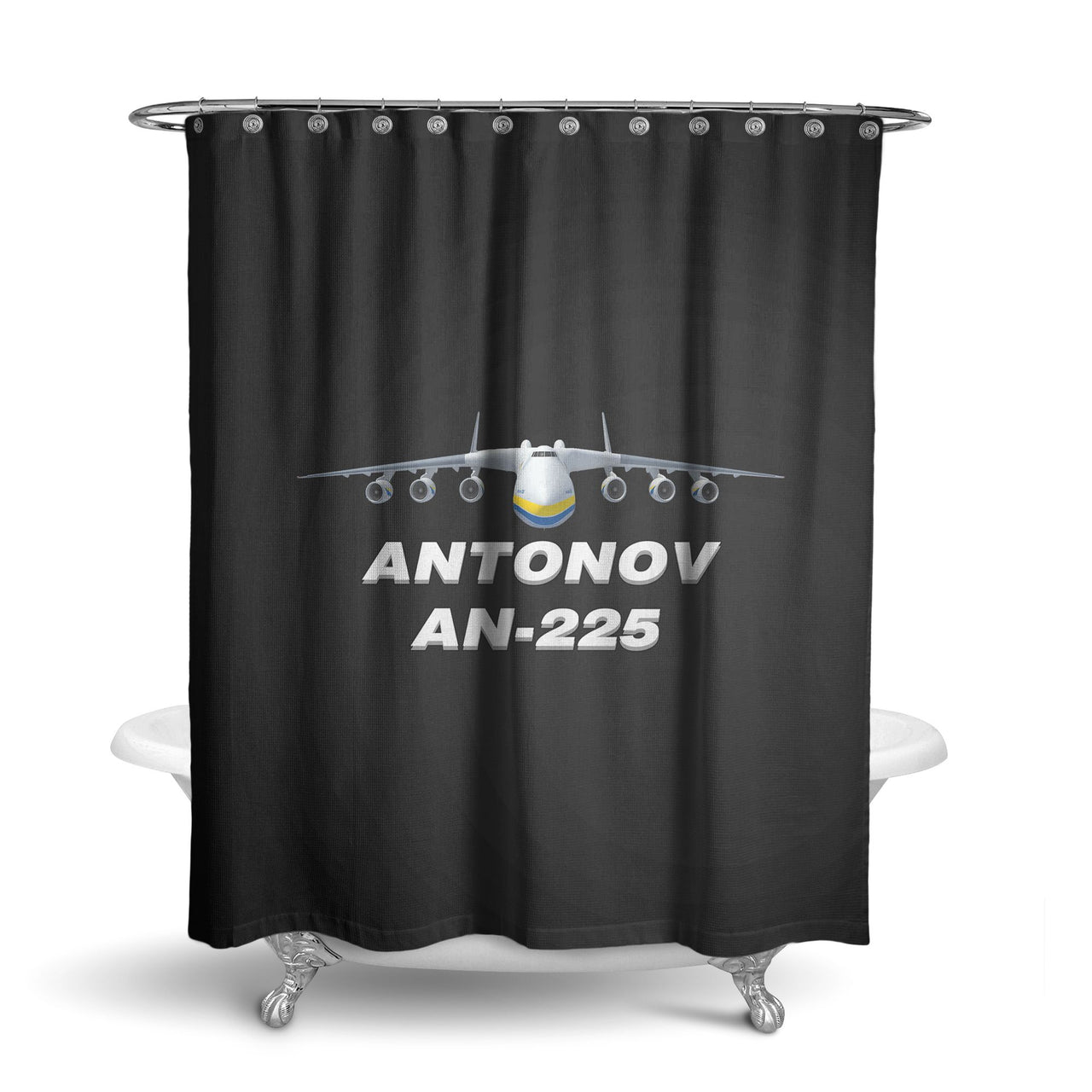 Antonov AN-225 (16) Designed Shower Curtains