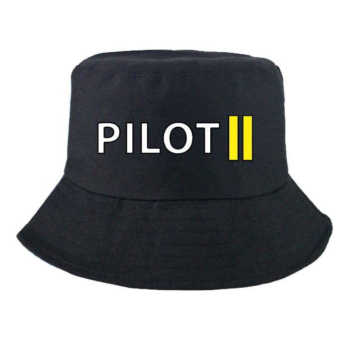 Pilot & Stripes (2 Lines) Designed Summer & Stylish Hats
