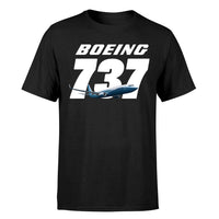Thumbnail for Super Boeing 737+Text Designed T-Shirts