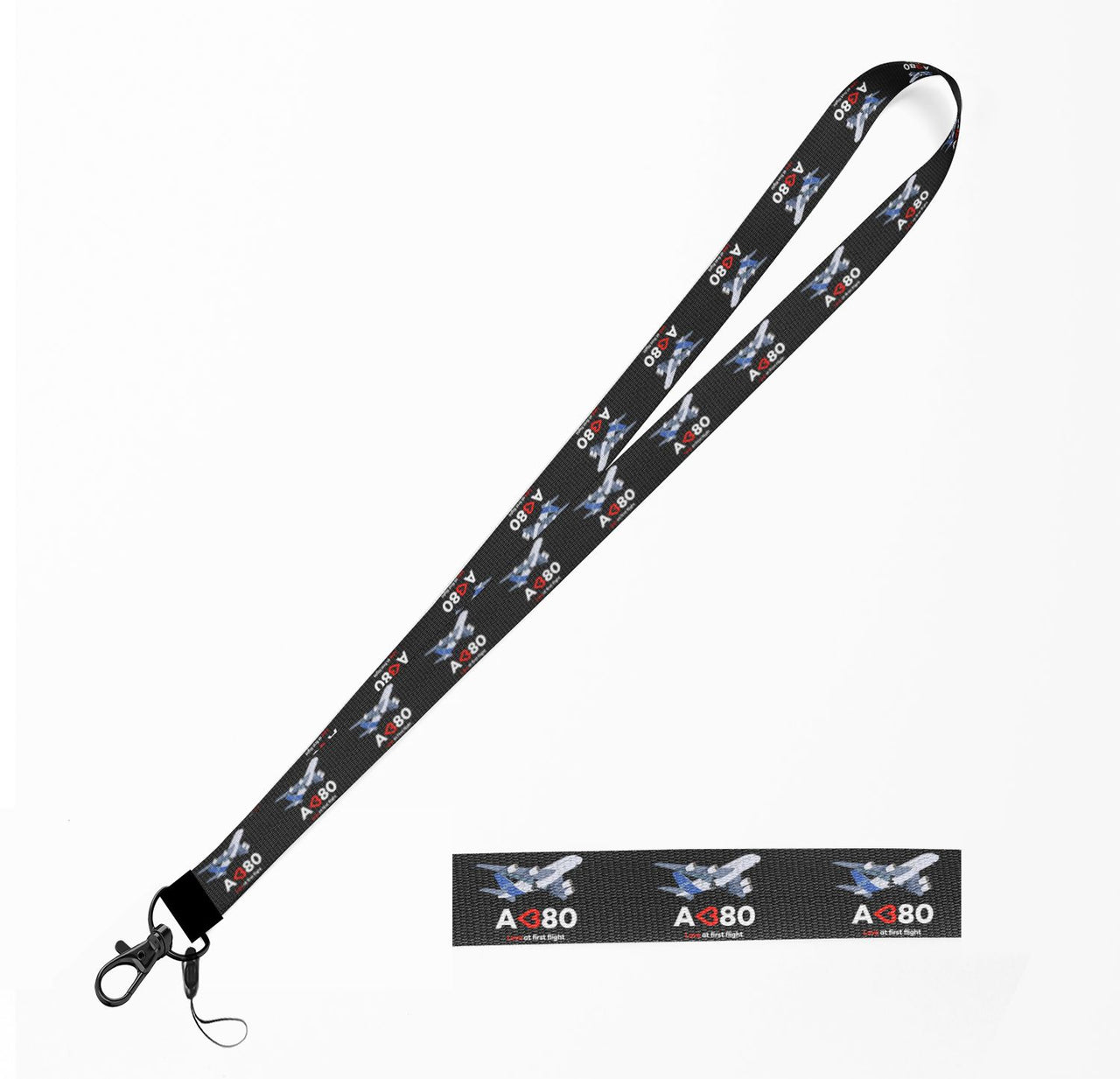 Airbus A380 Love at first flight Designed Lanyard & ID Holders