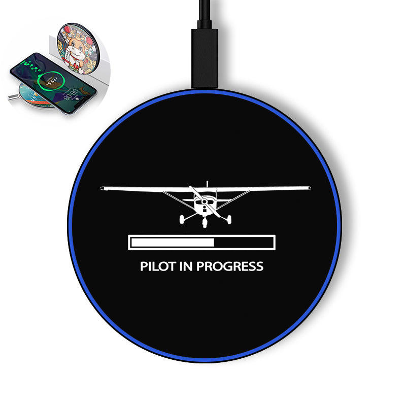 Pilot In Progress (Cessna) Designed Wireless Chargers