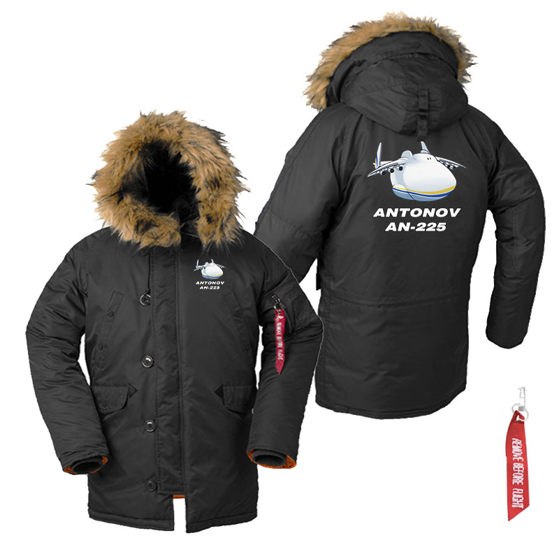 Antonov AN-225 (21) Designed Parka Bomber Jackets