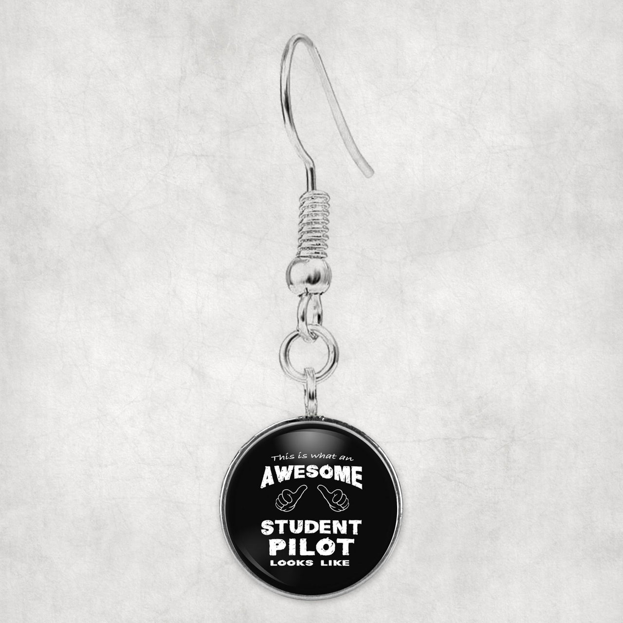 Student Pilot Designed Earrings