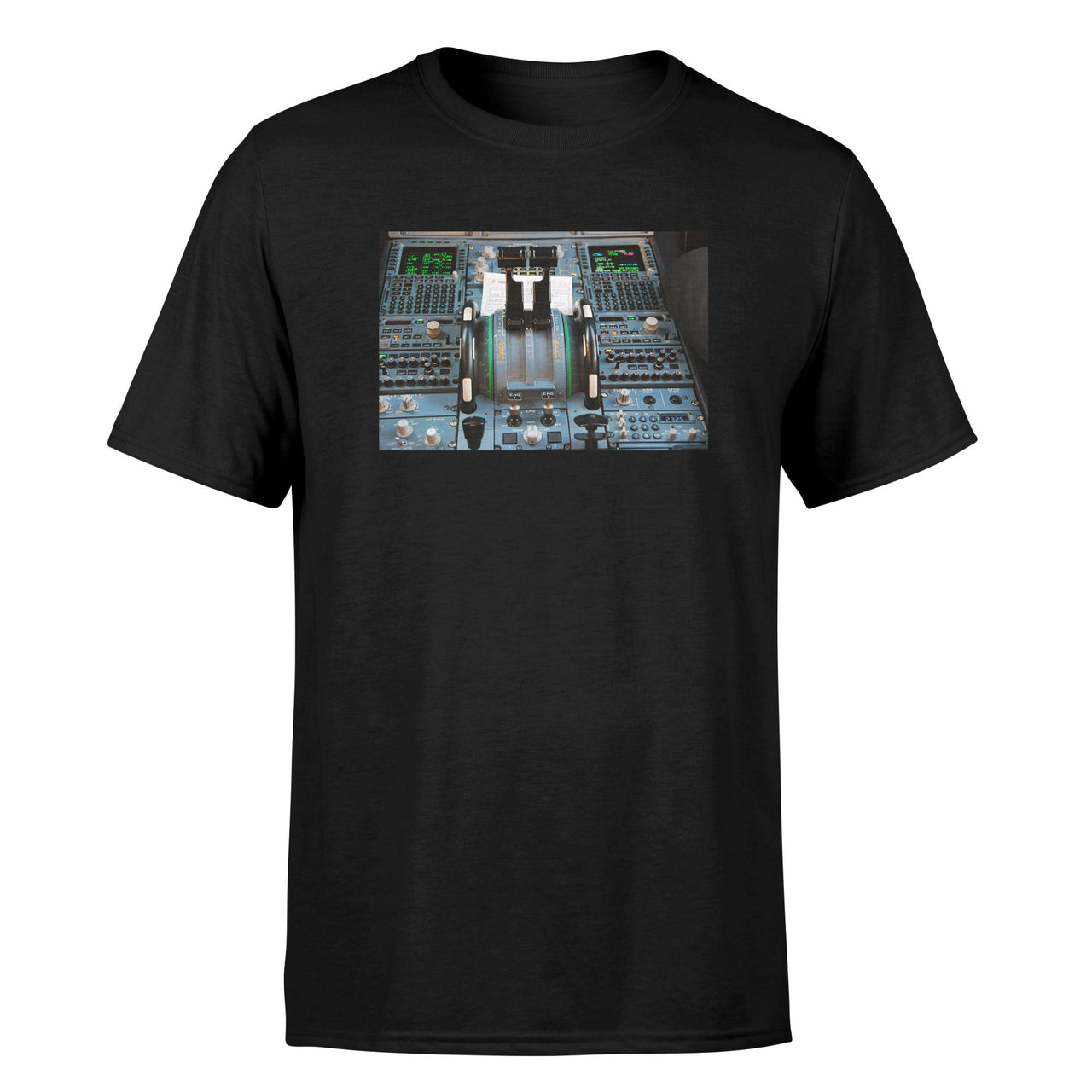 Airbus A320 Cockpit Designed T-Shirts