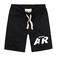 Thumbnail for ATR & Text Designed Cotton Shorts