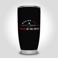 Thumbnail for Boeing 747 Queen of the Skies Designed Tumbler Travel Mugs