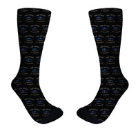 Thumbnail for Your Captain Is Speaking Designed Socks