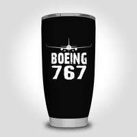 Thumbnail for Boeing 767 & Plane Designed Tumbler Travel Mugs