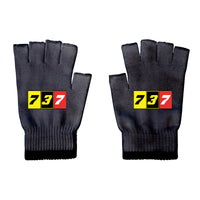 Thumbnail for Flat Colourful 737 Designed Cut Gloves
