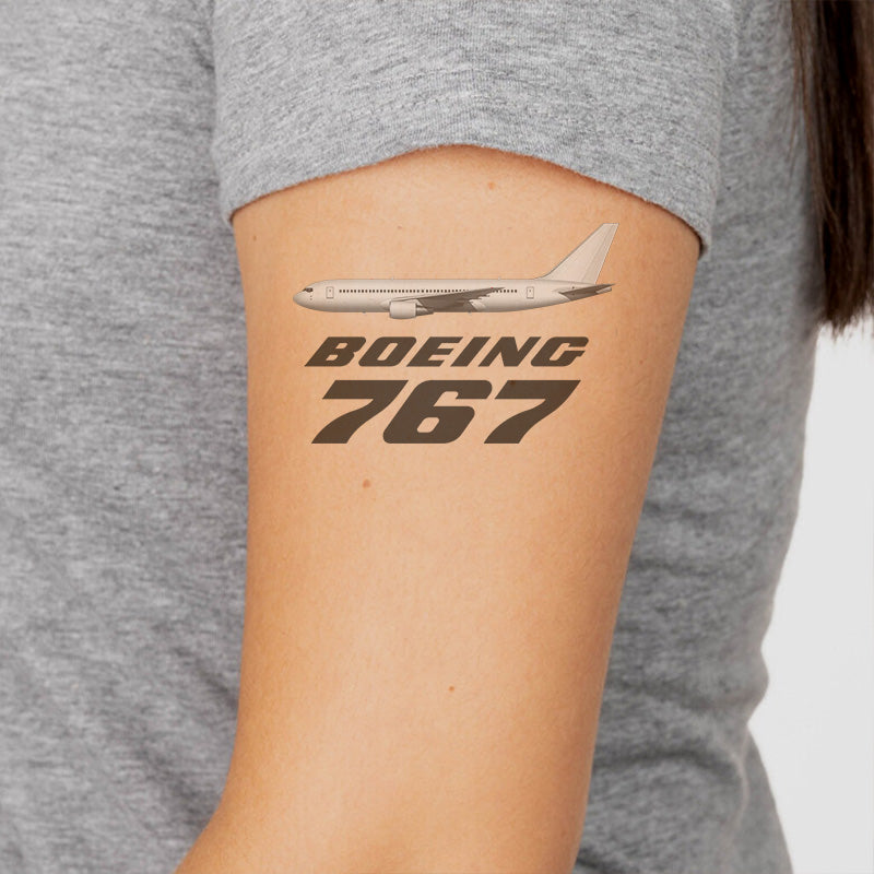 The Boeing 767 Designed Tattoes