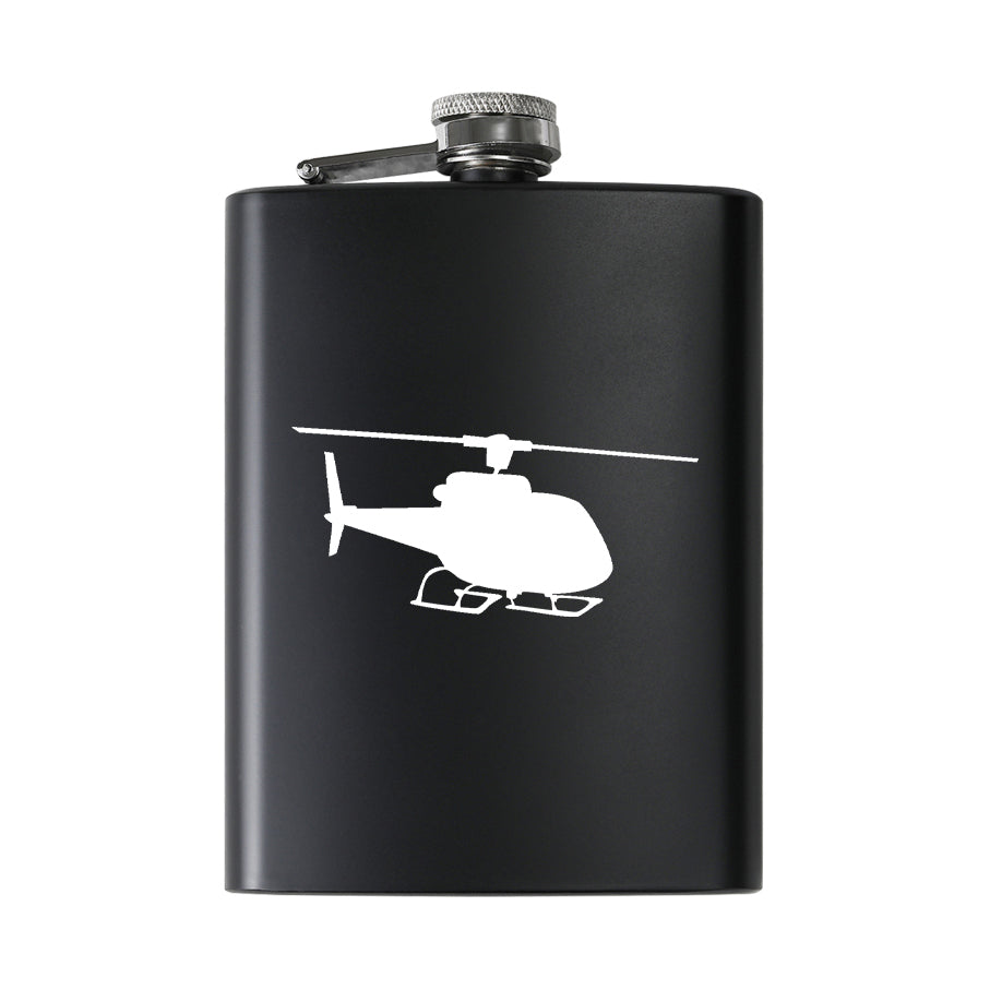 Helicopter Designed Stainless Steel Hip Flasks