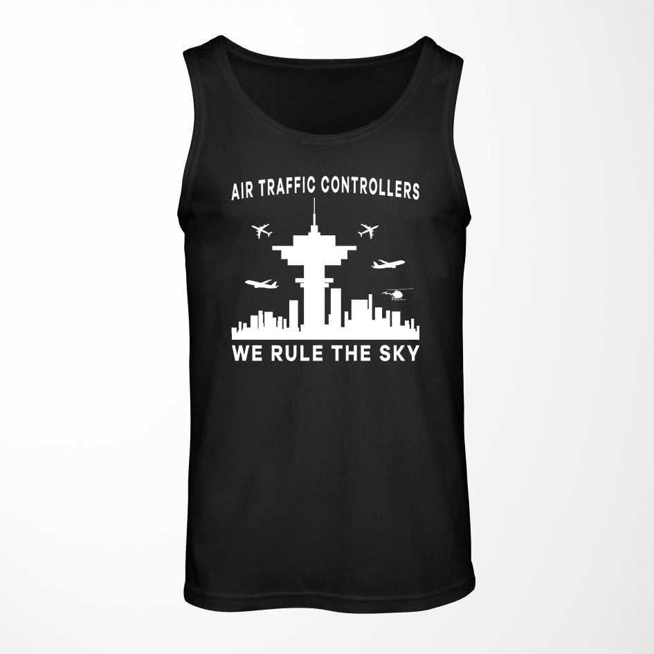 Air Traffic Controllers - We Rule The Sky Designed Tank Tops
