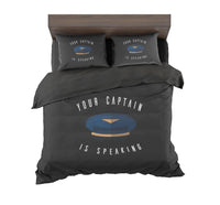 Thumbnail for Your Captain Is Speaking Designed Bedding Sets