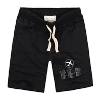 Thumbnail for Aviation Alphabet 2 Designed Cotton Shorts