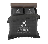 Thumbnail for I Love The Smell Of Jet Fuel In The Morning Designed Bedding Sets