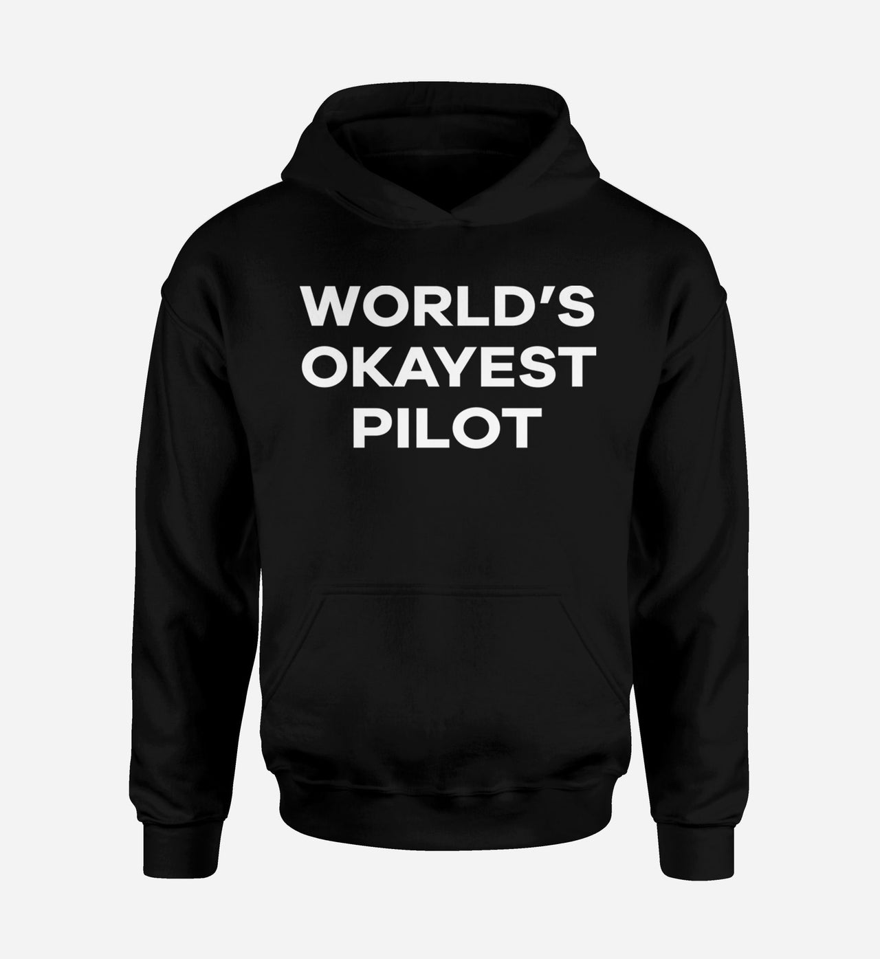 World's Okayest Pilot Designed Hoodies
