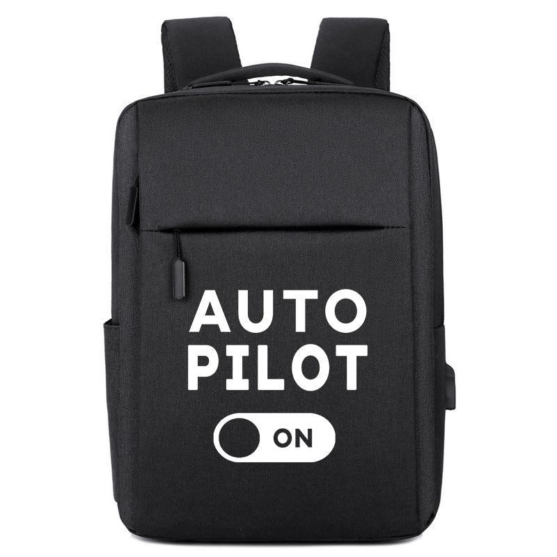 Auto Pilot ON Designed Super Travel Bags