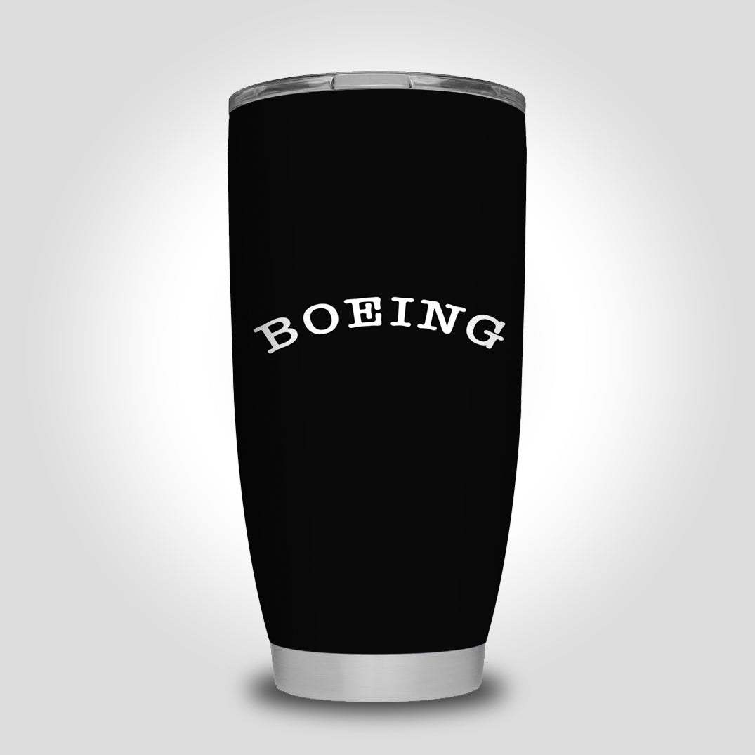 Special BOEING Text Designed Tumbler Travel Mugs