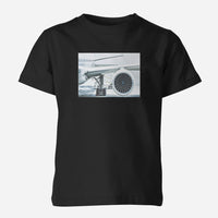 Thumbnail for Amazing Aircraft & Engine Designed Children T-Shirts