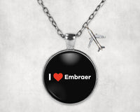 Thumbnail for I Love Embraer Designed Necklaces