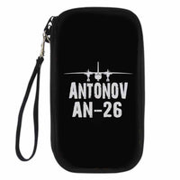 Thumbnail for Antonov AN-26 & Plane Designed Travel Cases & Wallets