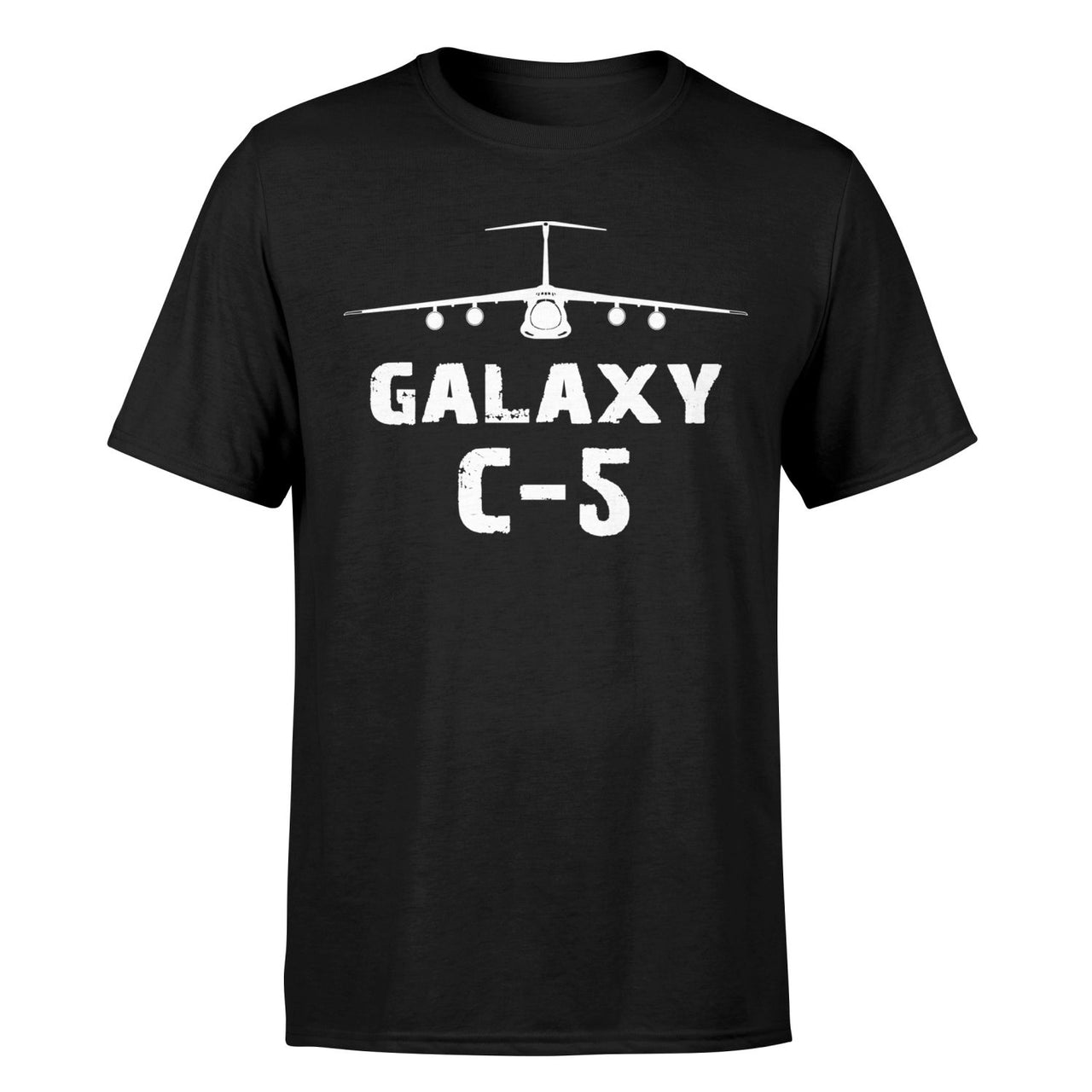 Galaxy C-5 & Plane Designed T-Shirts