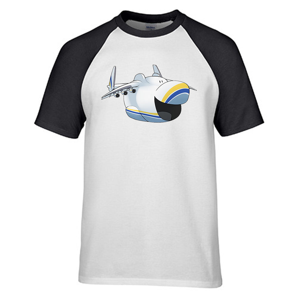 Antonov 225 Mouth Designed Raglan T-Shirts