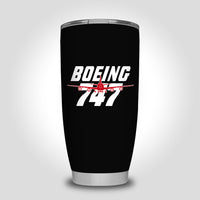 Thumbnail for Amazing Boeing 747 Designed Tumbler Travel Mugs
