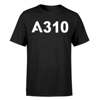 Thumbnail for A310 Flat Text Designed T-Shirts