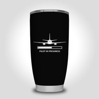 Thumbnail for Pilot In Progress Designed Tumbler Travel Mugs