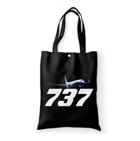 Thumbnail for Super Boeing 737-800 Designed Tote Bags