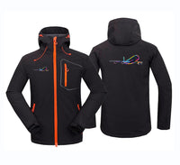 Thumbnail for Multicolor Airplane Polar Style Jackets