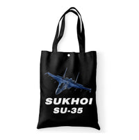 Thumbnail for The Sukhoi SU-35 Designed Tote Bags